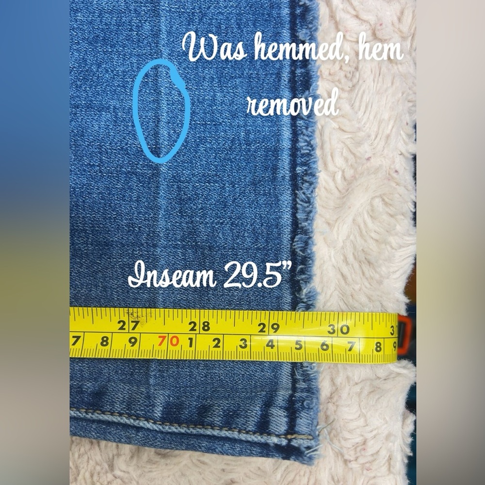 American Eagle High Rise Flare Jeans Size 0 Bohemian 90s Festival High Waist - Picture 8 of 16